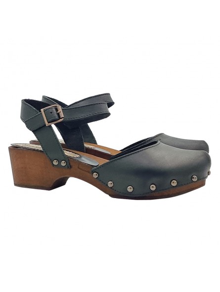 Dansko Merrin Open Back Adjustable Heel Strap Clog | Simons Shoes